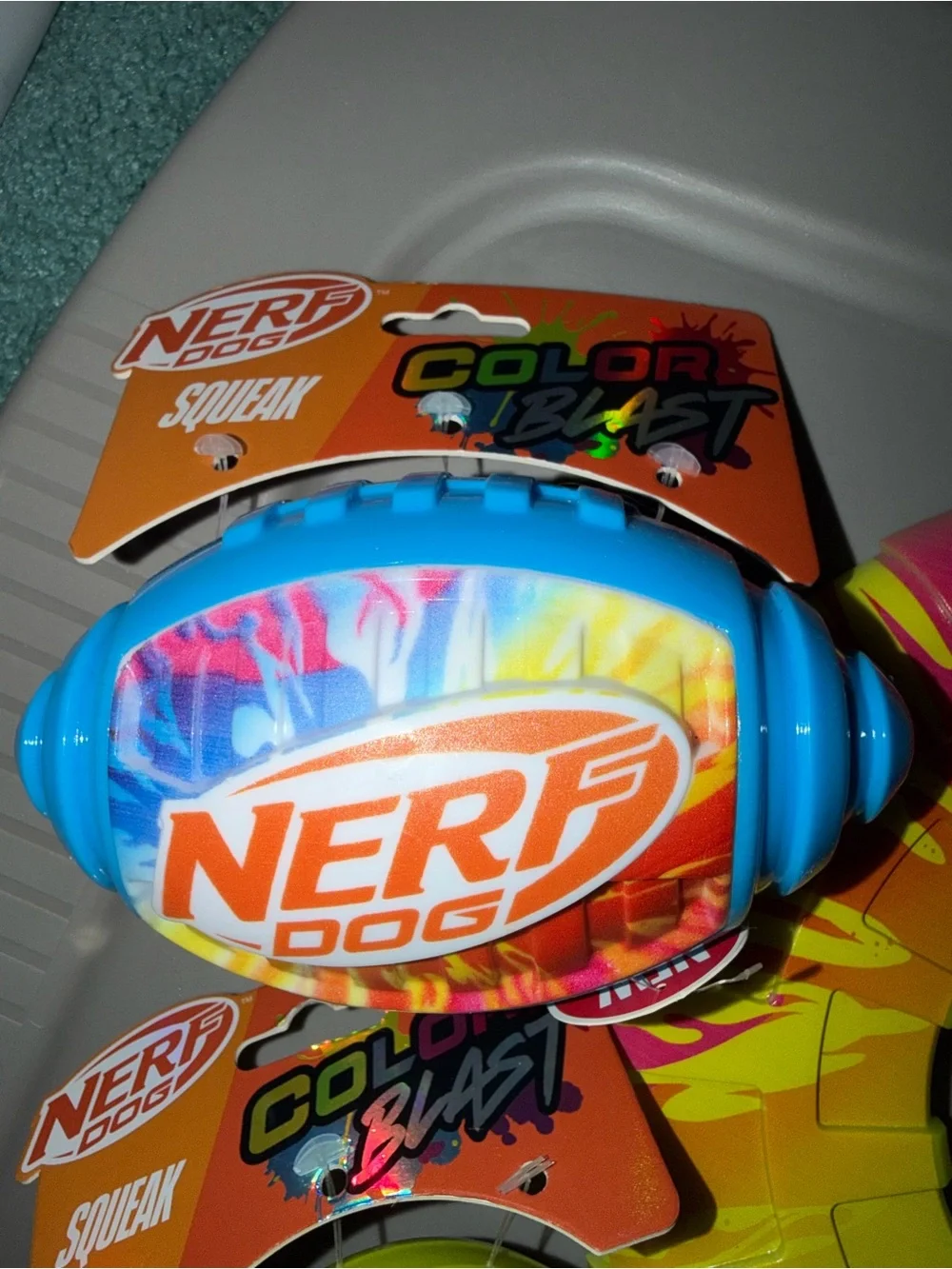 Nerf Color Blast Dog Toy Bundle!